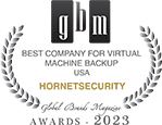 Global Brands Magazine Award 2023 - Best Company for Virtual Machine Backup