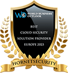 World Business Outlook Award - Best Cloud Security Solution Provider Europe 2023