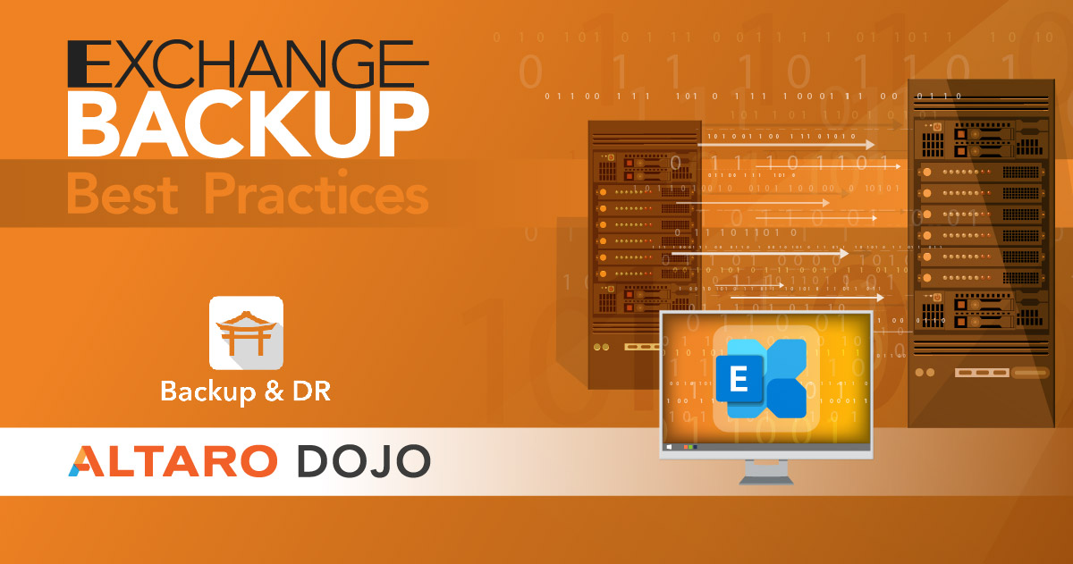 Best Practices for Backing up Exchange Server