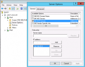 DHCP Time Options