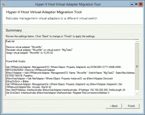 Adapter Migration Summary