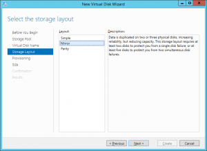 Virtual Disk Layout