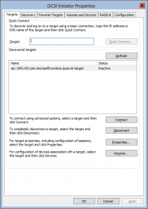 iSCSI Targets