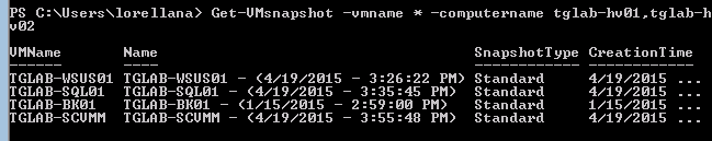 4 - mult host Snapshots