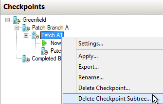 Checkpoint: Delete Downstream Quiz