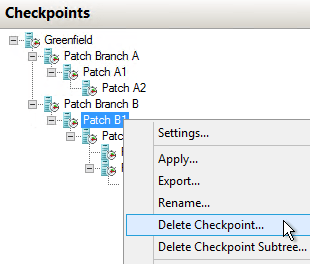 Checkpoint: Mid-tree Delete