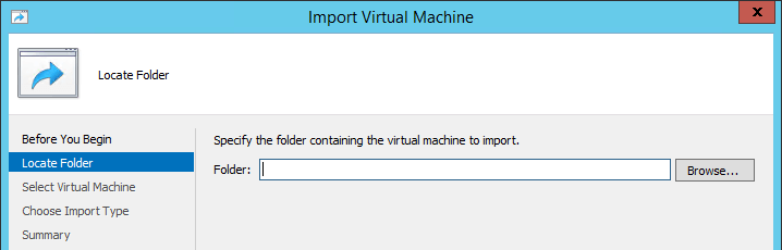 Import Source Folder