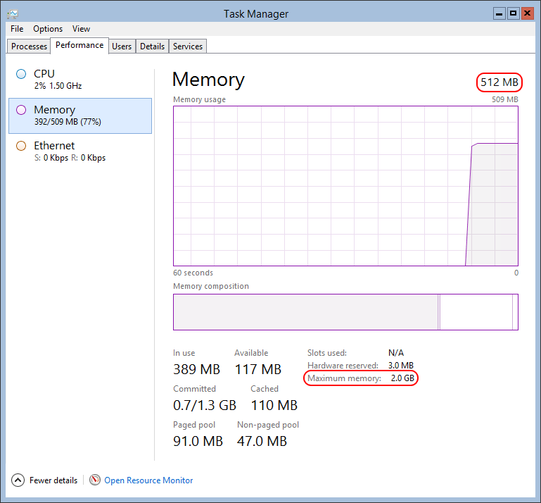 Dynamic Memory at Startup