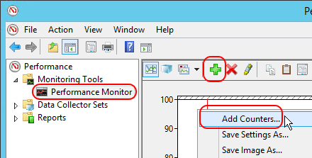 Performance Monitor - Add Counter
