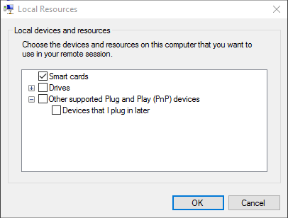 Enhanced Session Device Connections