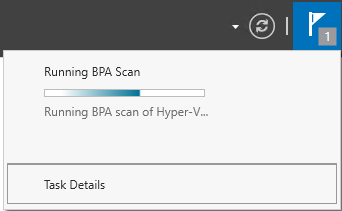 Server Manager Running BPA Task