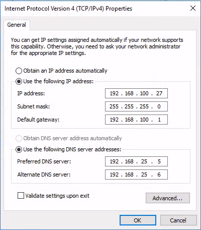 NAT Client IPv4