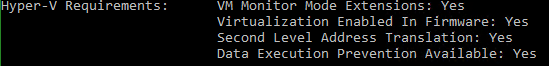 System Info Hyper-V Check