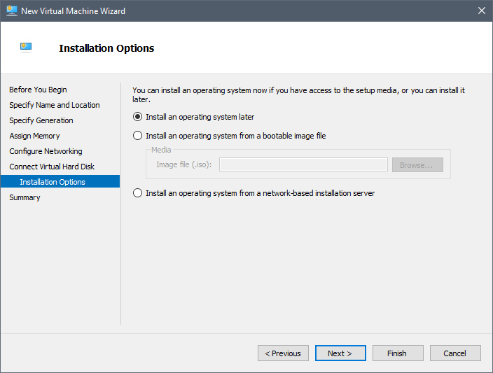 Create Nested Hyper-V installation