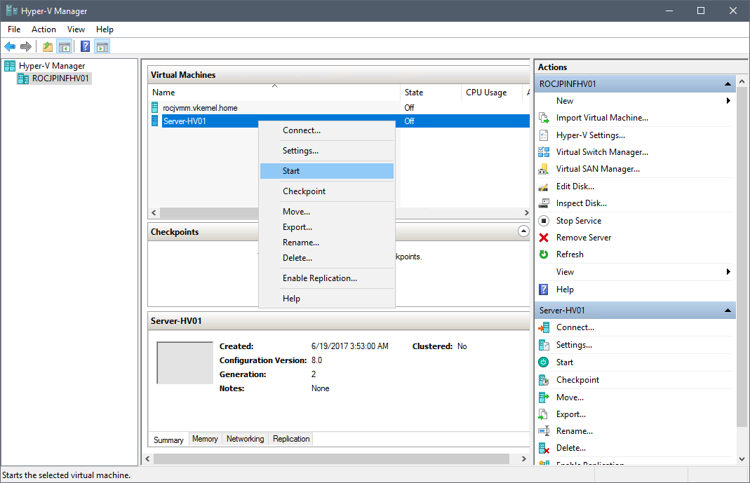 hyper-v manager