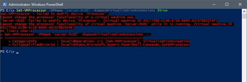 windows powershell administrator