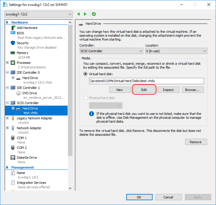 virtual disk manager cannot find the file specified virtual disk manager cannot find the file specified