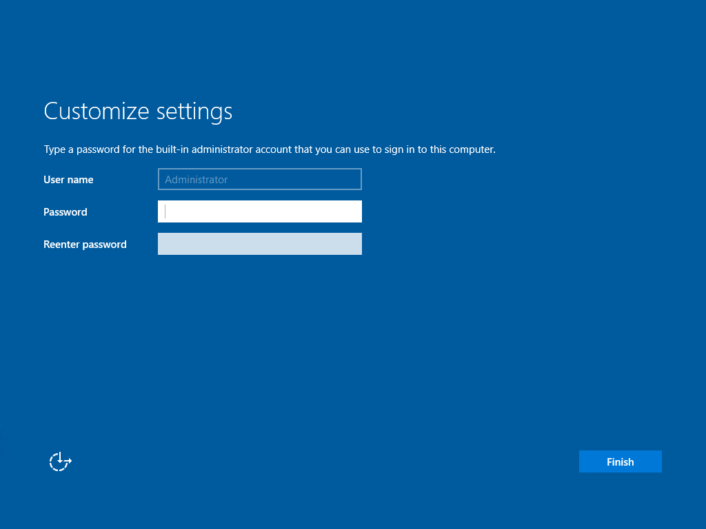 New Windows Server 2019 GUI Installation