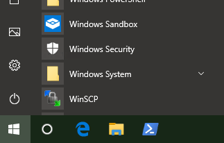 Starting Windows Sandbox