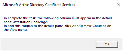 Microsoft Active Directory Certificate Services