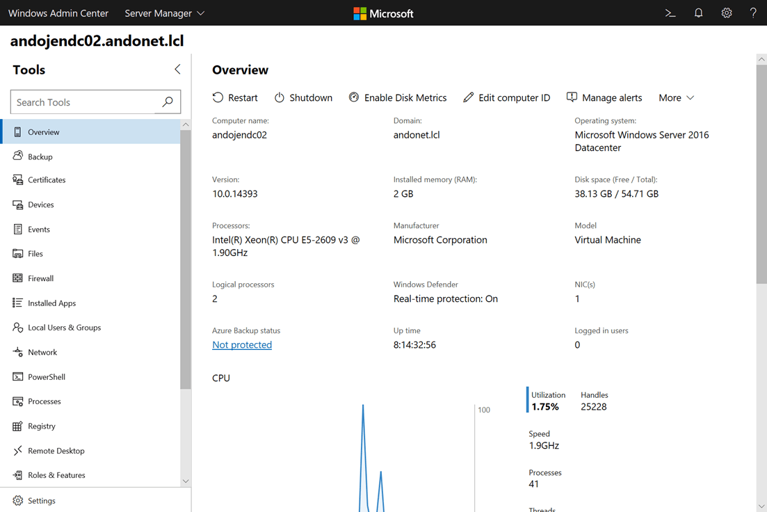 Windows Admin Center overview