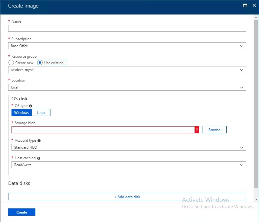 Custom IaaS Images