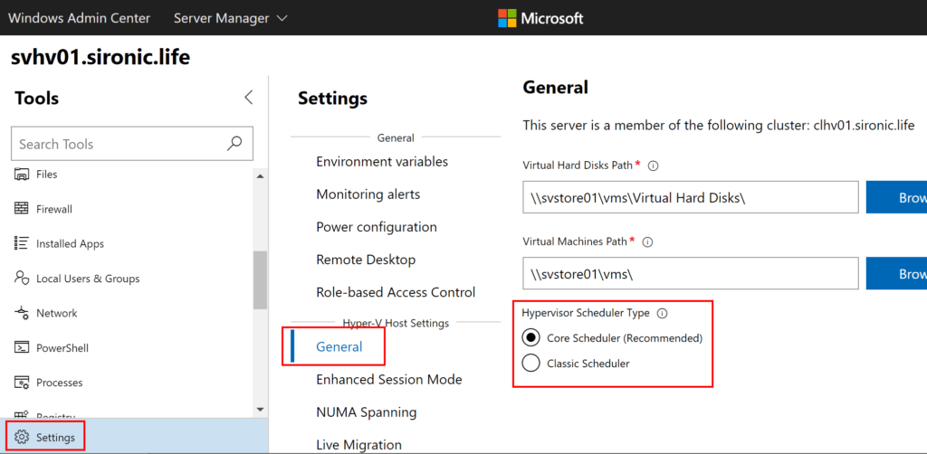 windows admin center