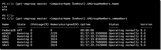 Expanding VM management groups with PowerShell