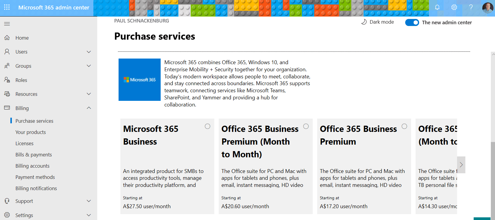 Adding Microsoft 365 Licenses