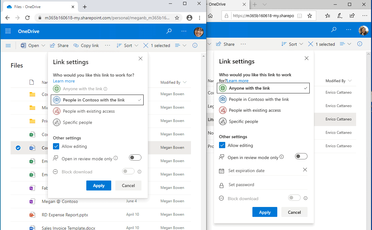 OneDrive For Business External Sharing