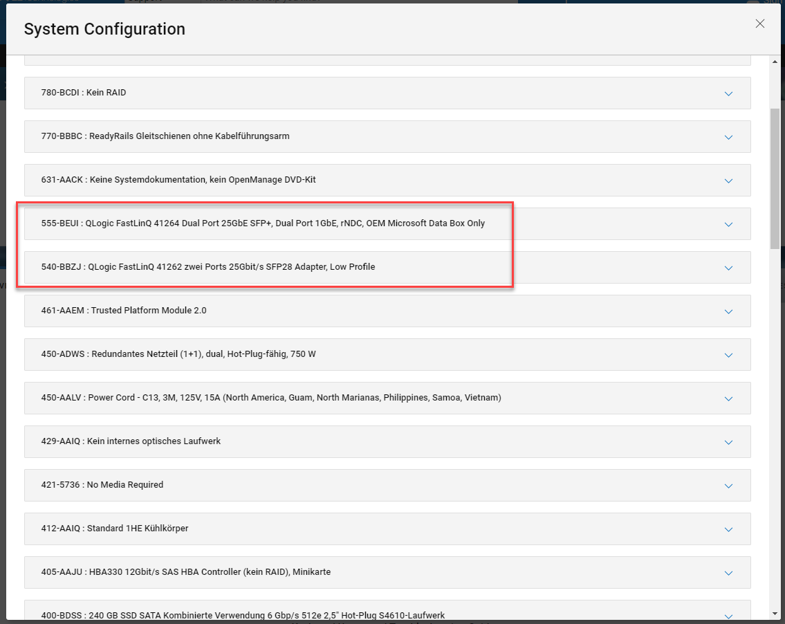 Network Interfaces System Configuration