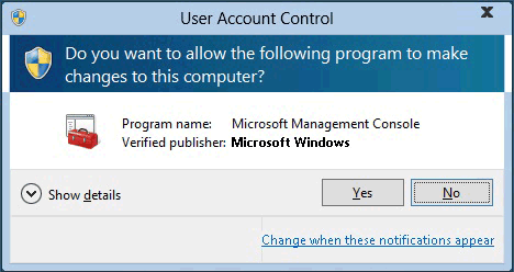 User Account Control UAC