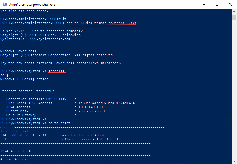 Run PowerShell Script on Remote Computer as Administrator