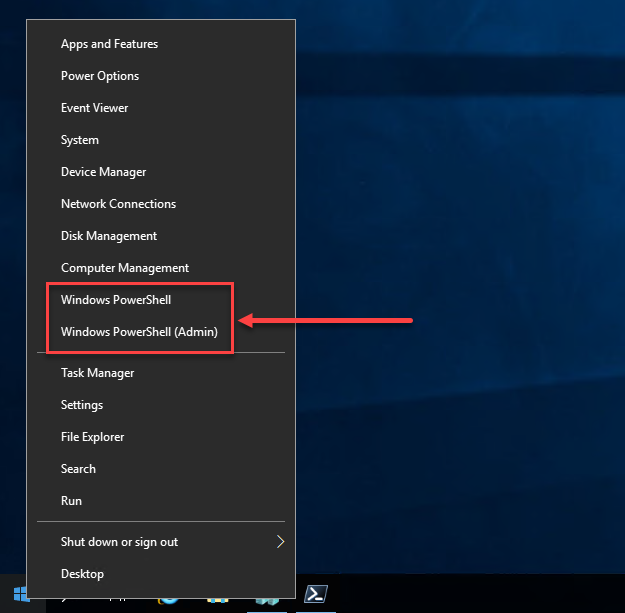 Windows PowerShell in Windows Server 2019