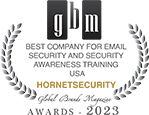 Global Brands Magazine Award 2023 - Best Company for Email Security and Security Awareness Training