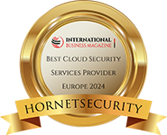 International Business Magazine Annual Awards 2024 - Best Cloud Security Services Provider Europe