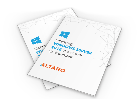 licensing windows server 2016