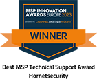 MSP Innovation Award 2023 - Best MSP Technical Support