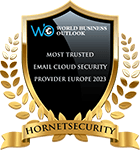 World Business Outlook Award - Most Trusted Email Cloud Security Provider Europe 2023