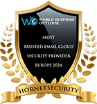 World Business Outlook Awards 2024 - Most Trusted Email Cloud Security Provider Europe