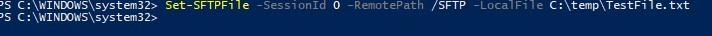 Set-SFTPFile-cmdlet
