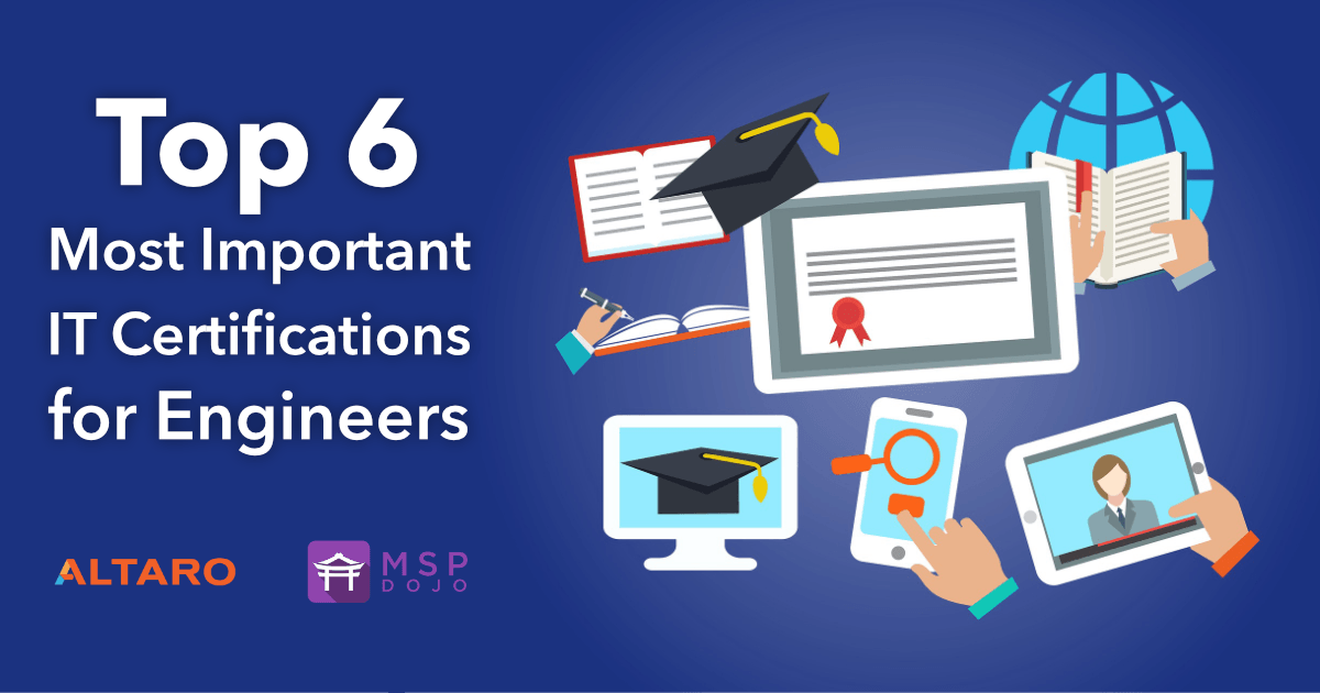 MSP IT certifications for engineers