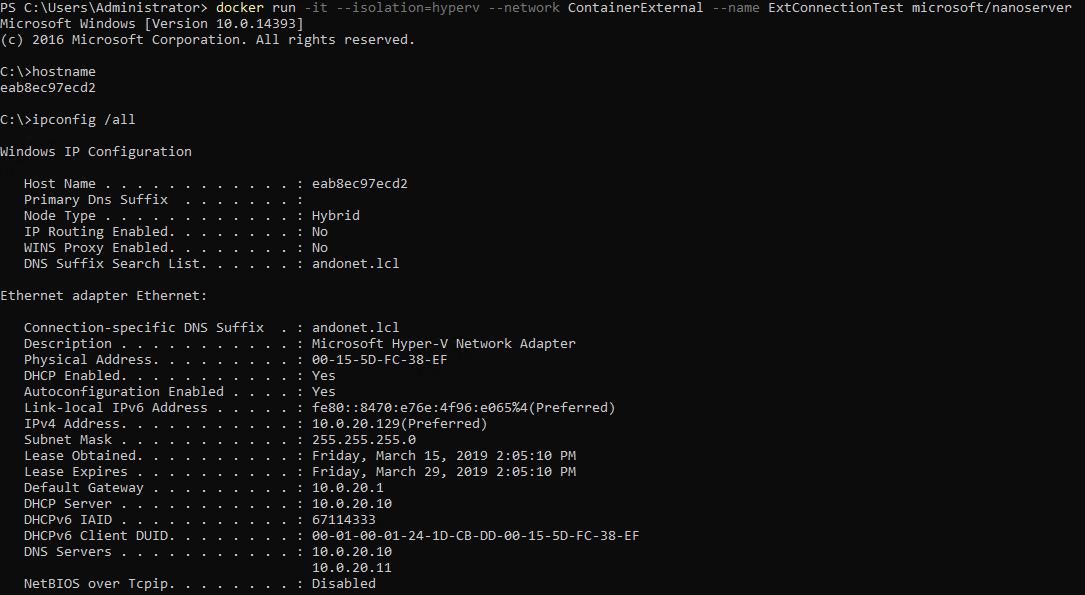 docker ip address running container docker ip address running container