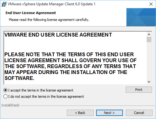 Figure 24 - Plug-in EULA