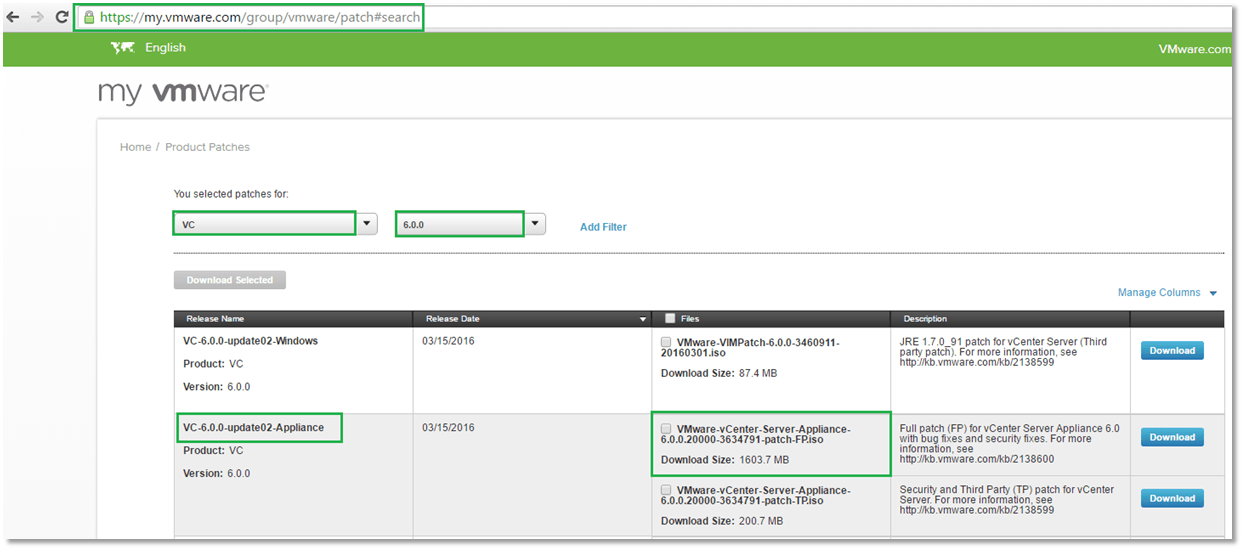 Upgrading vCenter Server Appliance