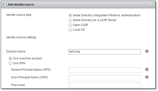 Figure 6 - Enabling Active Directory Integrated Windows Authentication