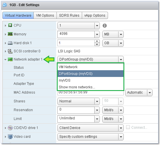 vSphere Networking