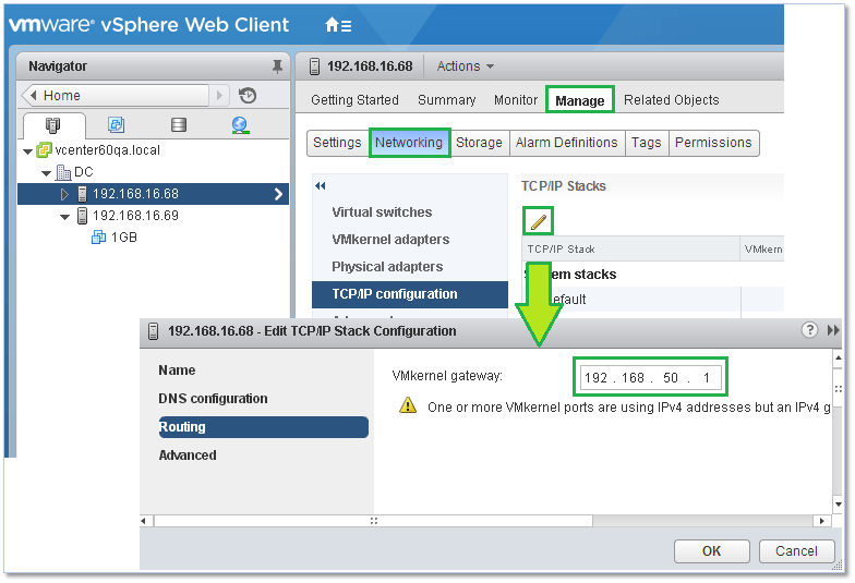 vSphere Networking