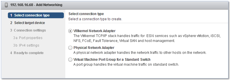 vSphere Networking