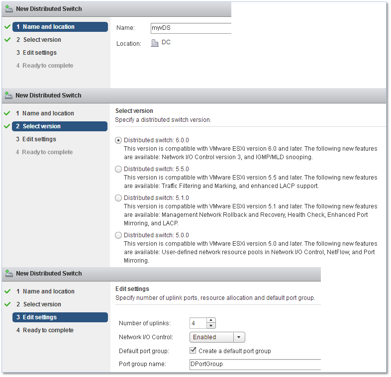 vSphere Networking